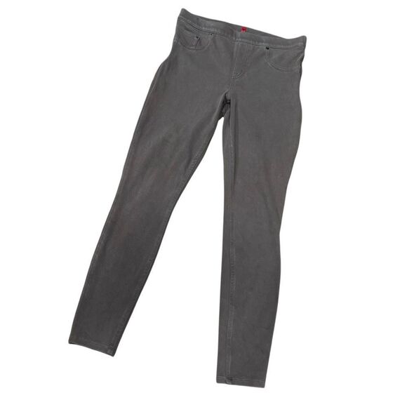 SPANX Earthy Taupe Neutral Jean-ish Jeanish Twill Shaping Legging - Picture 2 of 10